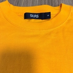 【新品未使用】サイラス　SIRAS 半袖Tシャツ　黄色　ストリート　Sサイズの画像