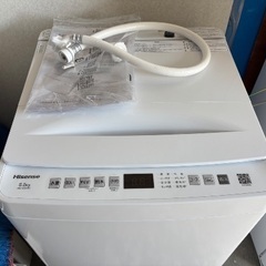 超美品☆2025年製☆5.5kg容量☆お買得洗濯機☆の画像