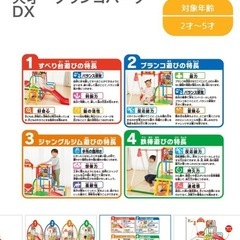 アンパンマンブランコ付きジャングルジムの画像