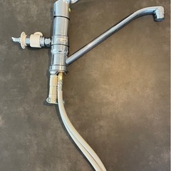 【Panasonic（パナソニック） 】食器洗い乾燥機 NP-TSK1-H（グレー）　【分岐水栓・洗剤（270回分）のおまけ付き】の画像