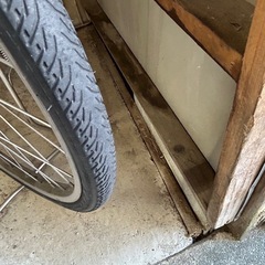 【取引中】自転車　アルベルト　白/ホワイト　5段変速の画像