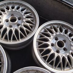 日産純正BBS　6.5J16　114.3　5穴　4本　キャップ無しの画像