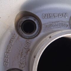 日産純正BBS　6.5J16　114.3　5穴　4本　キャップ無しの画像