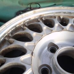 日産純正BBS　6.5J16　114.3　5穴　4本　キャップ無しの画像