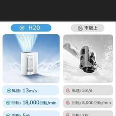 新品未使用 腰掛け扇風機の画像