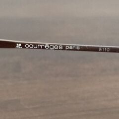  ◆クレージュ Courreges メガネ 眼鏡 度あり 中古品の画像