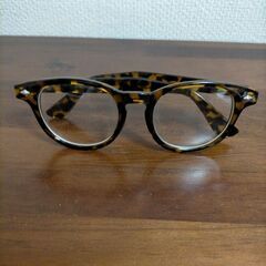 ◆メガネ 眼鏡 度なし 中古品の画像