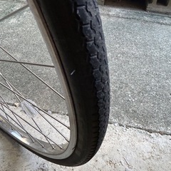 自転車　アルベルト　シルバー 　3段変速の画像