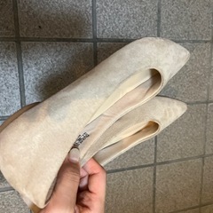 22.5cm【使用回数5回程度】パンプスの画像