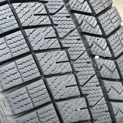 コンパクトカーに　冬タイヤ　ダンロップ　185/60R15 4本 ホイール付きの画像