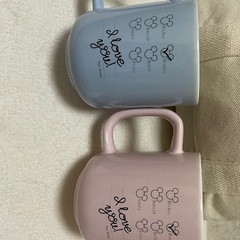 ディズニーのペアマグカップの画像