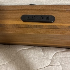 シングルベッドフレーム　マットレス付の画像