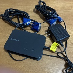 【セット売り】LANルーターセット & VGA分配器 切替機 【お得価格】の画像