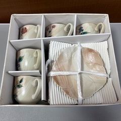 【断捨離中】九谷焼　ミニコーヒーカップセットの画像