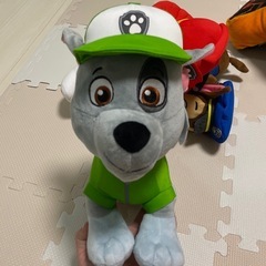 【パウパトロール】ぬいぐるみセット、マーシャルクッション付きの画像