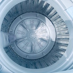 EJ570番 Haier 全自動電気洗濯機 JW-C55BEの画像