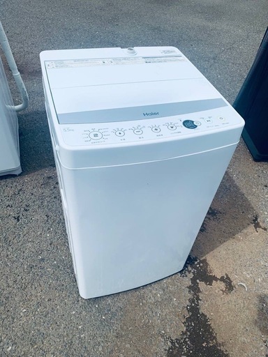 ‼️送料設置無料‼️ EJ5385番 Haier 全自動電気洗濯機 軒先渡し】ハイアール 8.5kg ガラストップ 全自動洗濯機 ～5人 JW
