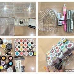 ジェルネイルset➕専用キャリーケース　内容増やしました！の画像