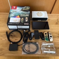 【美品】Nintendo Switch 有機ELモデル ゼルダの伝説の画像