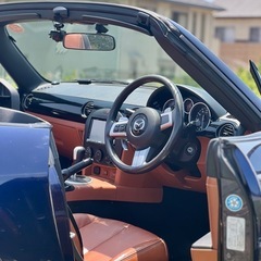 爽快オープン！NCロードスターVS本革シート　美車の画像