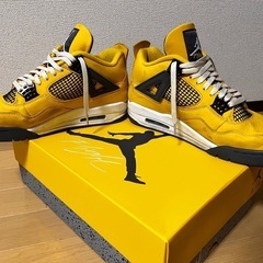 3万円のくつ　air jordan 4の画像