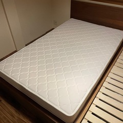 無印良品　セミダブル　ベッド　フレームの画像
