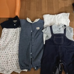 ロンパース 服. 肌着の画像