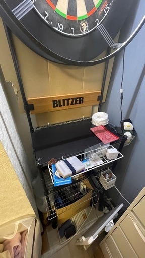 Winmau Blade5 Dual core ハードダーツ/ Target surround サラウンド/ Corona Vision ライト / Blitzerダーツ棚