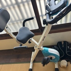 AKNIO フィットネスバイク　折りたたみ式の画像