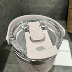 タンブラー　ホルダー保温 保冷 蓋付き こぼれない ストロー 600mlの画像