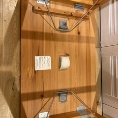 【0円】無印良品 折りたたみ デスク＆チェアセットの画像