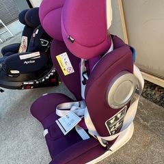 アップリカ　レッタス　チャイルドシートセット　新生児からの画像