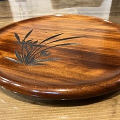 木製のお盆の画像