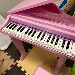 トップトッツ マイファースト グランドピアノ ピンク トイザらス限定の画像