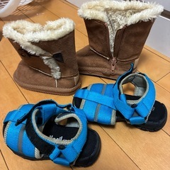 14-15㎝子供用の靴の画像
