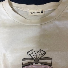 子供 女の子 長袖 Tシャツの画像