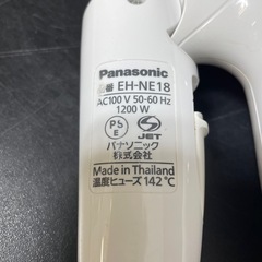 Panasonic/パナソニック ヘアードライヤー EH-NE18 2019年製の画像
