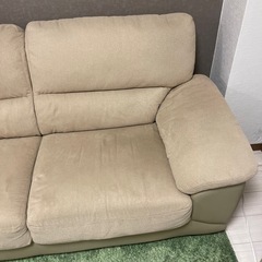 【決まりました】ニトリ製二人がけソファの画像