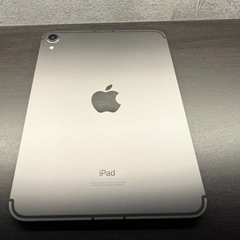 Apple iPad mini 第6世代 64GB セルラーモデル　画面ひび割れの画像