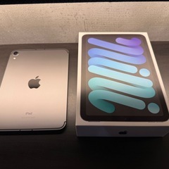 Apple iPad mini 第6世代 64GB セルラーモデル　画面ひび割れの画像