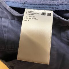 ユニクロ UNIQLO ハーフパンツ 半ズボン パープル メンズ Sサイズの画像