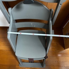 KATOJI カトージ ベビー ハイチェア 木製 テーブルの画像
