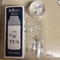 耐熱ガラス製水筒の画像