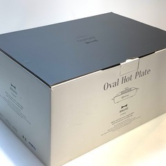 新品未使用 BRUNO ブルーノ オーバルホットプレート プレート3種類(たこ焼き 深鍋 平面) 1200W BOE053-WH 定価¥18,700の画像