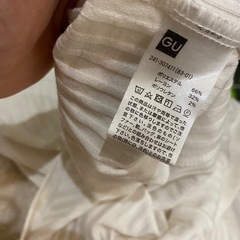 長袖服（gu）Sサイズの画像