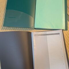 ポケットファイル　２種の画像