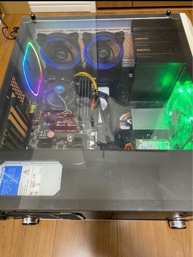 ［10月まで］(モニターおまけ付き) RTX2060搭載！大容量SSD＋RGB冷却！ゲーミングPC