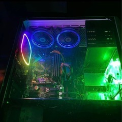 ［7月まで］(モニターおまけ付き) RTX2060搭載！大容量SSD＋RGB冷却！ゲーミングPCの画像
