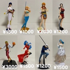 ONE PIECEフィギュア　の画像