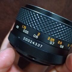 優良品　YASHICA AUTO YASHINON DS-M 50mm F1.7 の画像